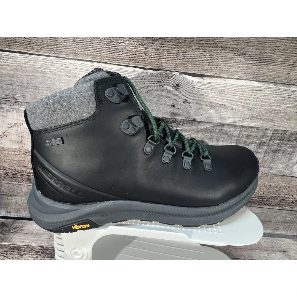 Merrell Ontario Thermo Mid Waterproof Boots J16937 Black Men Size 7